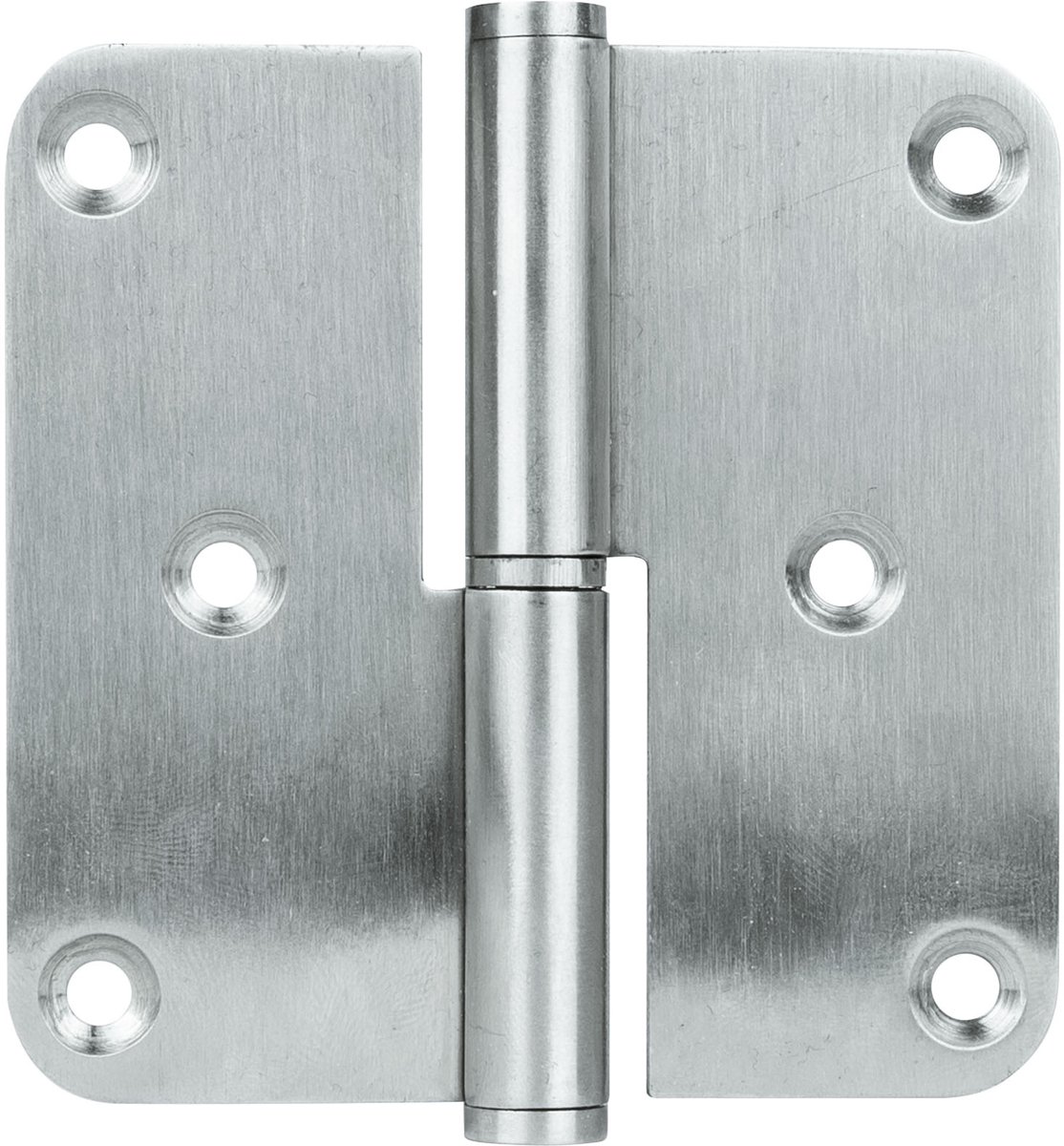 Wovar Bladpaumelle RVS DIN Links 89 x 89 mm afgerond | Per Stuk