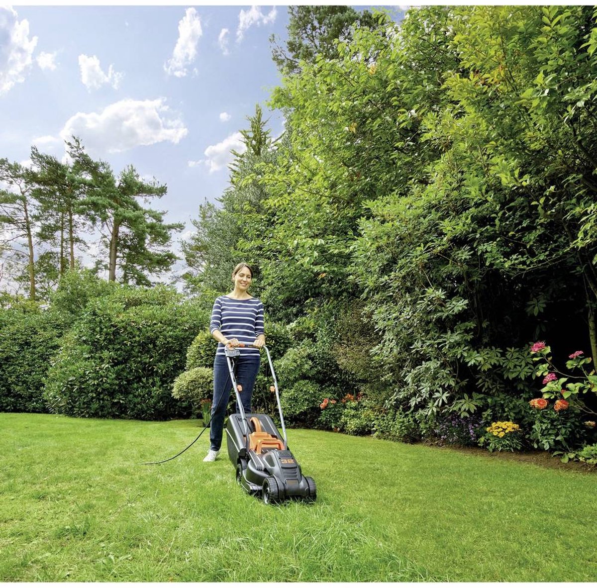 BLACK+DECKER BEMW351-QS 1000W Elektrische grasmaaier – foto 4