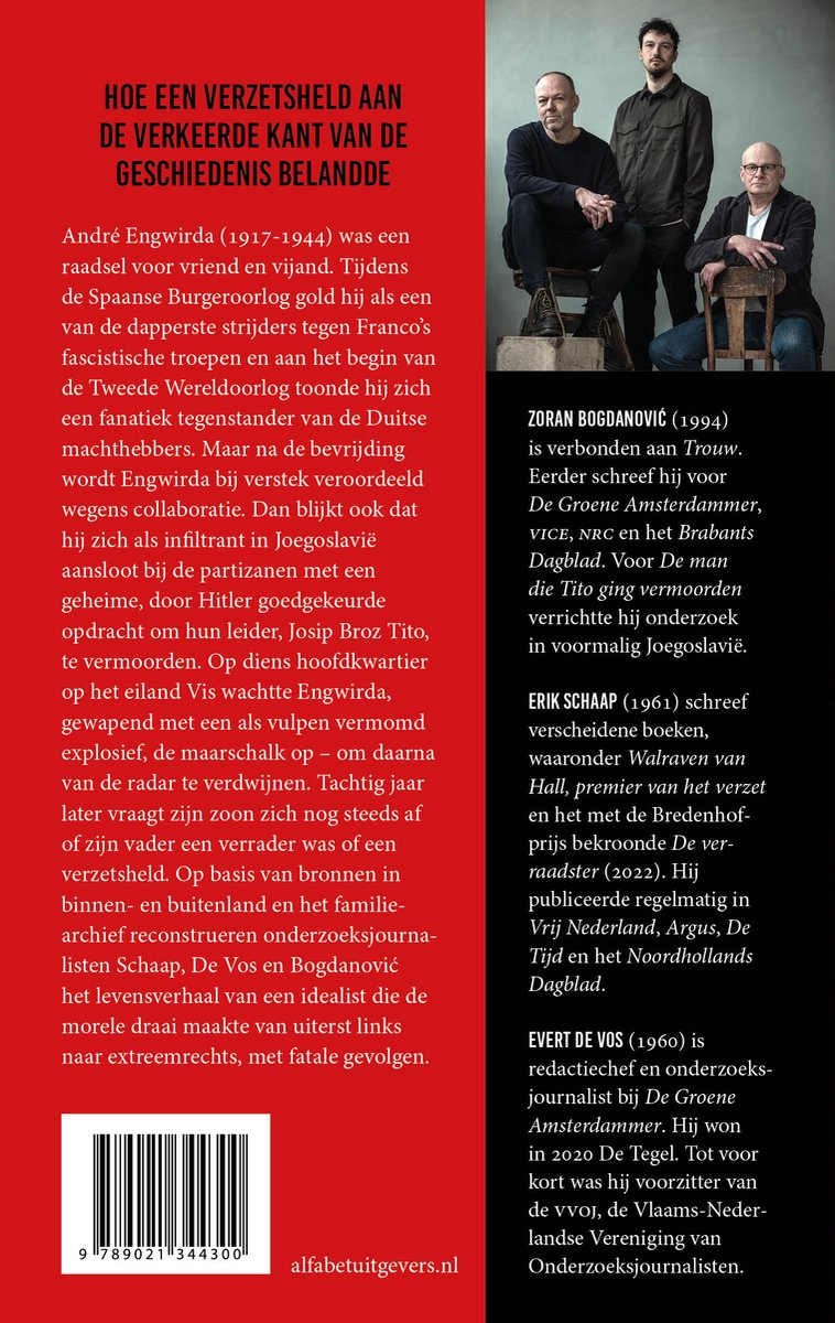 De man die Tito ging vermoorden - back cover