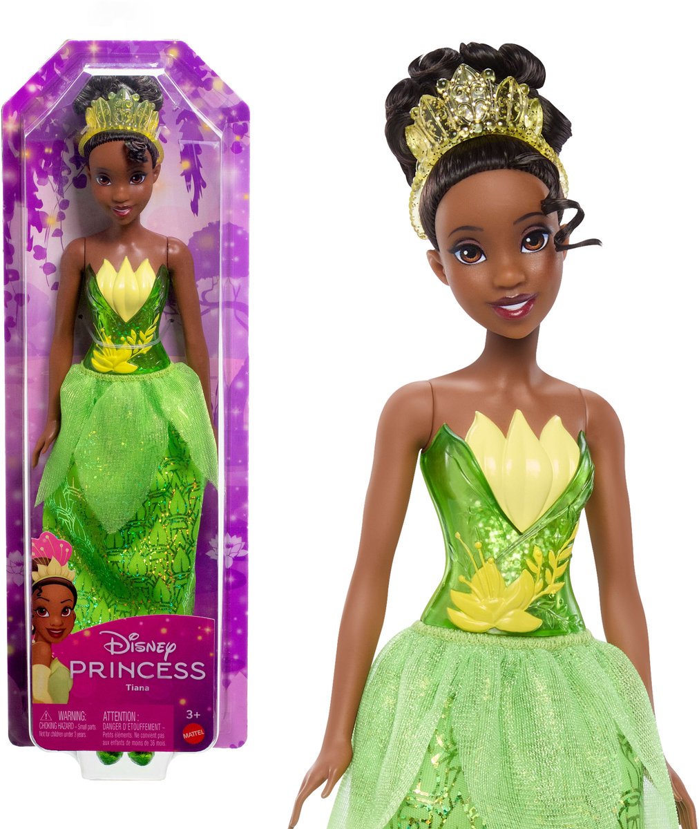 Disney Princess - Prinsessen pop - Tiana uit De Prinses en de Kikker — afbeelding 17