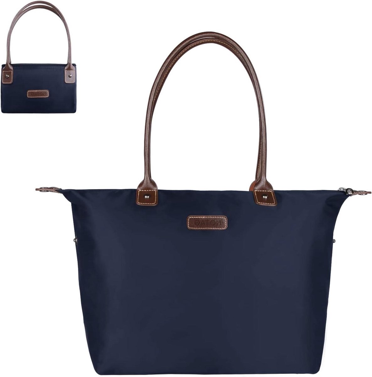 Waterdichte nylon schoudertas voor dames - ideaal voor reizen, strand en winkelen