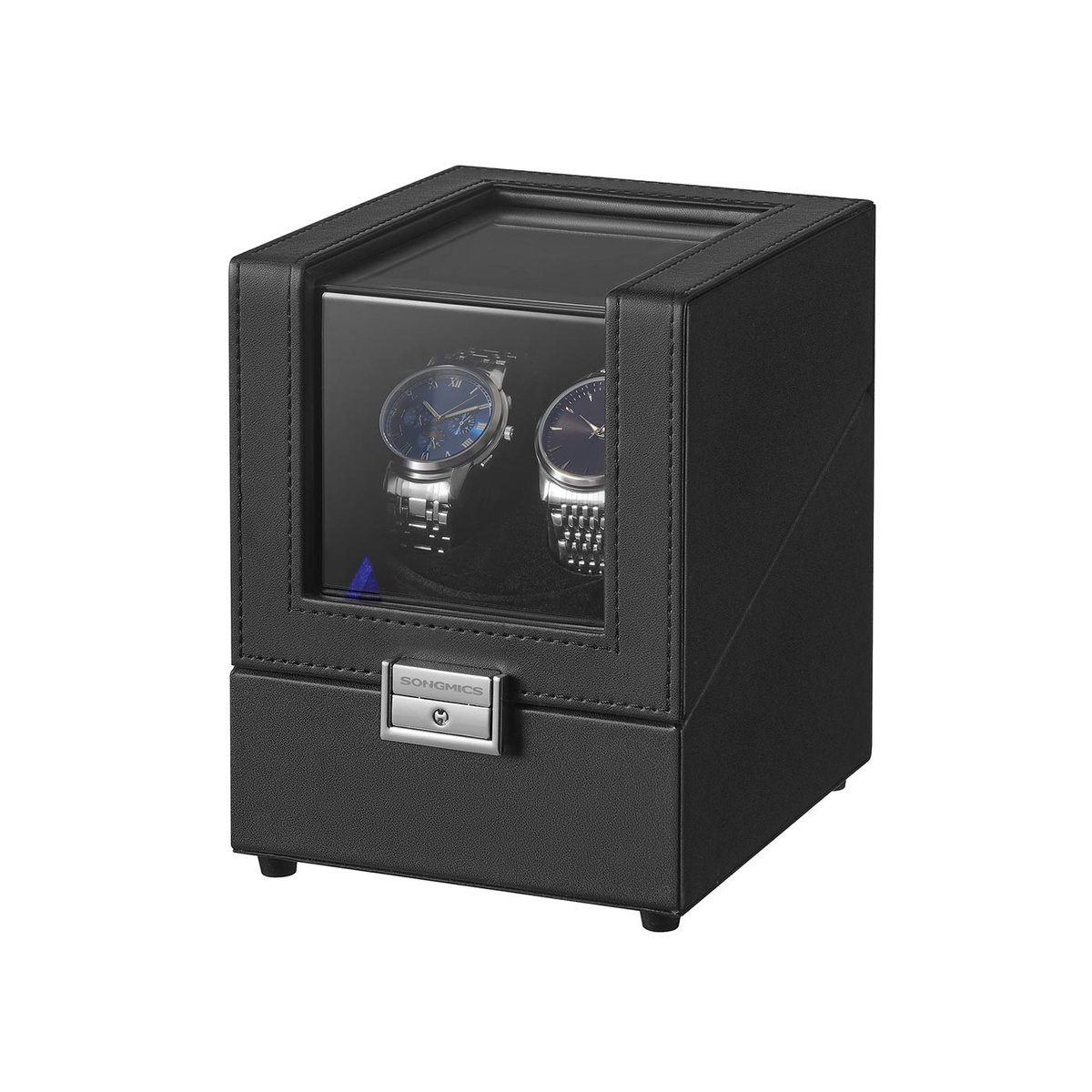 Horlogeopwinder met LED-lampje en slot voor automatische horloges