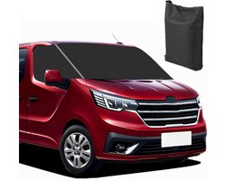 Allecto plus - Auto Voorruitafdekking Vervanging Renault Trafic en Opel Vivaro - 600D Autohoes - Voorruit Zonnescherm - Flat Talento 2016-2020 - Bescherming tegen de zon - Duurzaam materiaal.