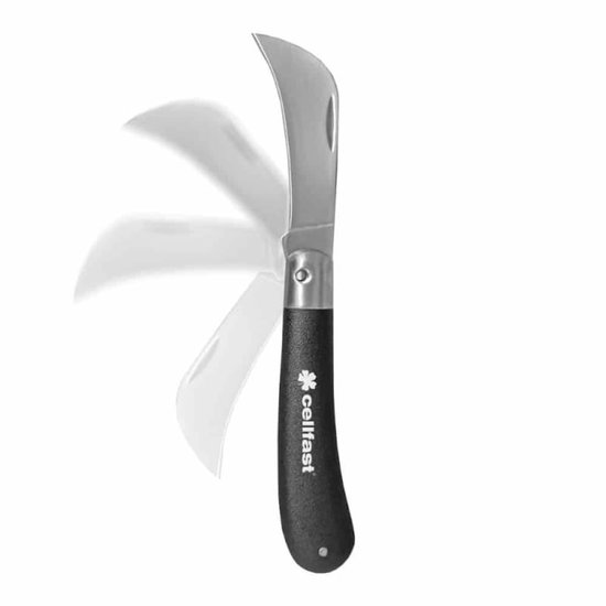 Cellfast Serie - Tuinmes - Roestvrijstalen Lemmet - Inklapbaar - Ergonomische Handgreep van Cellfast — afbeelding 2