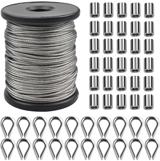 2 Câbles De Frein VELOX Pour Vélo Route - Longueur 1.8 M, Diamètre 1.5 Mm, Acier, Noir