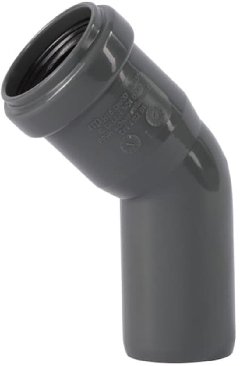 HTsafeB Afvoerbocht 160mm 45 Graden, Afvoerbuis