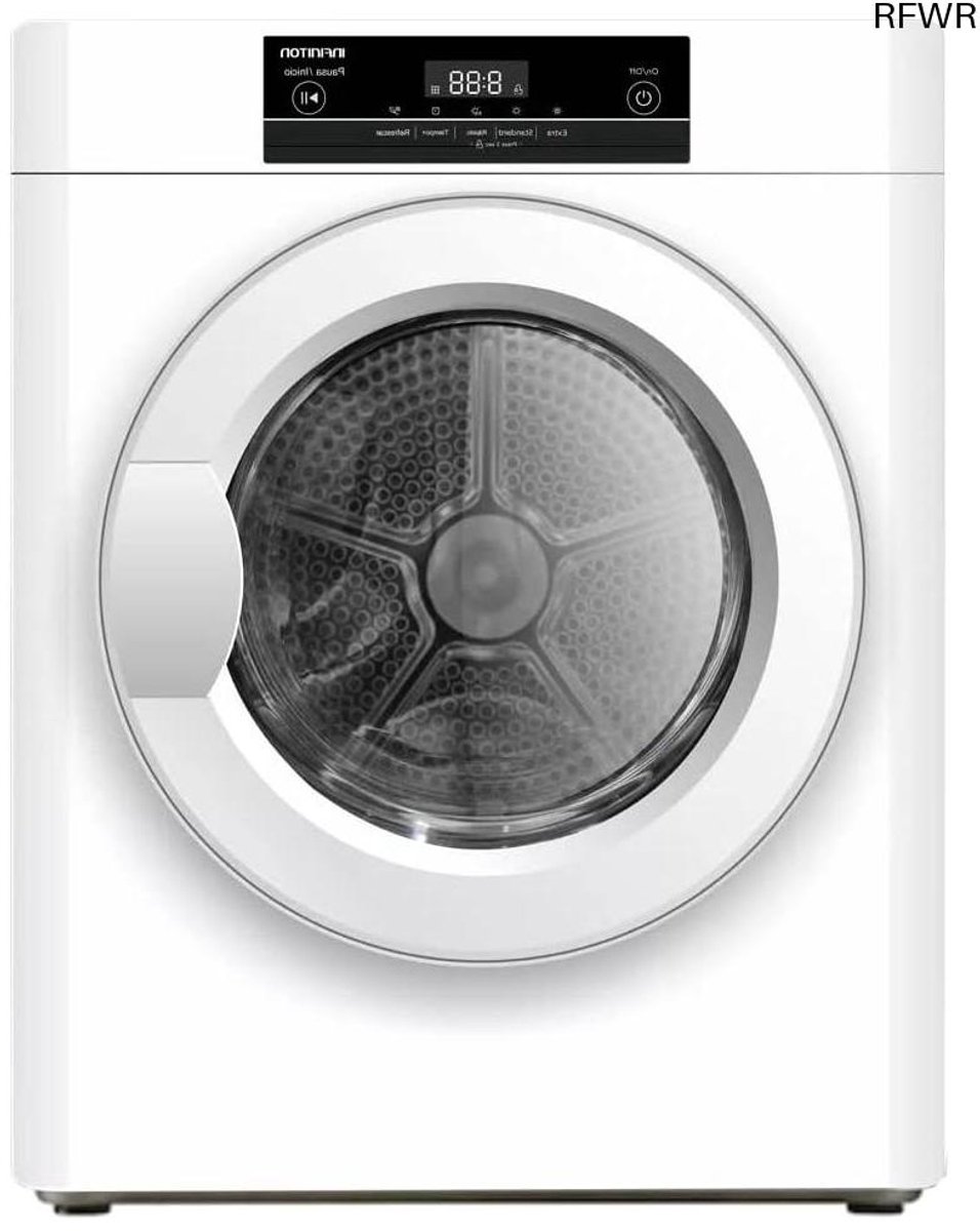 RFWR® Mini Wasdroger met LED-Sensoren en Anti-Rimpelfunctie – 3 kg