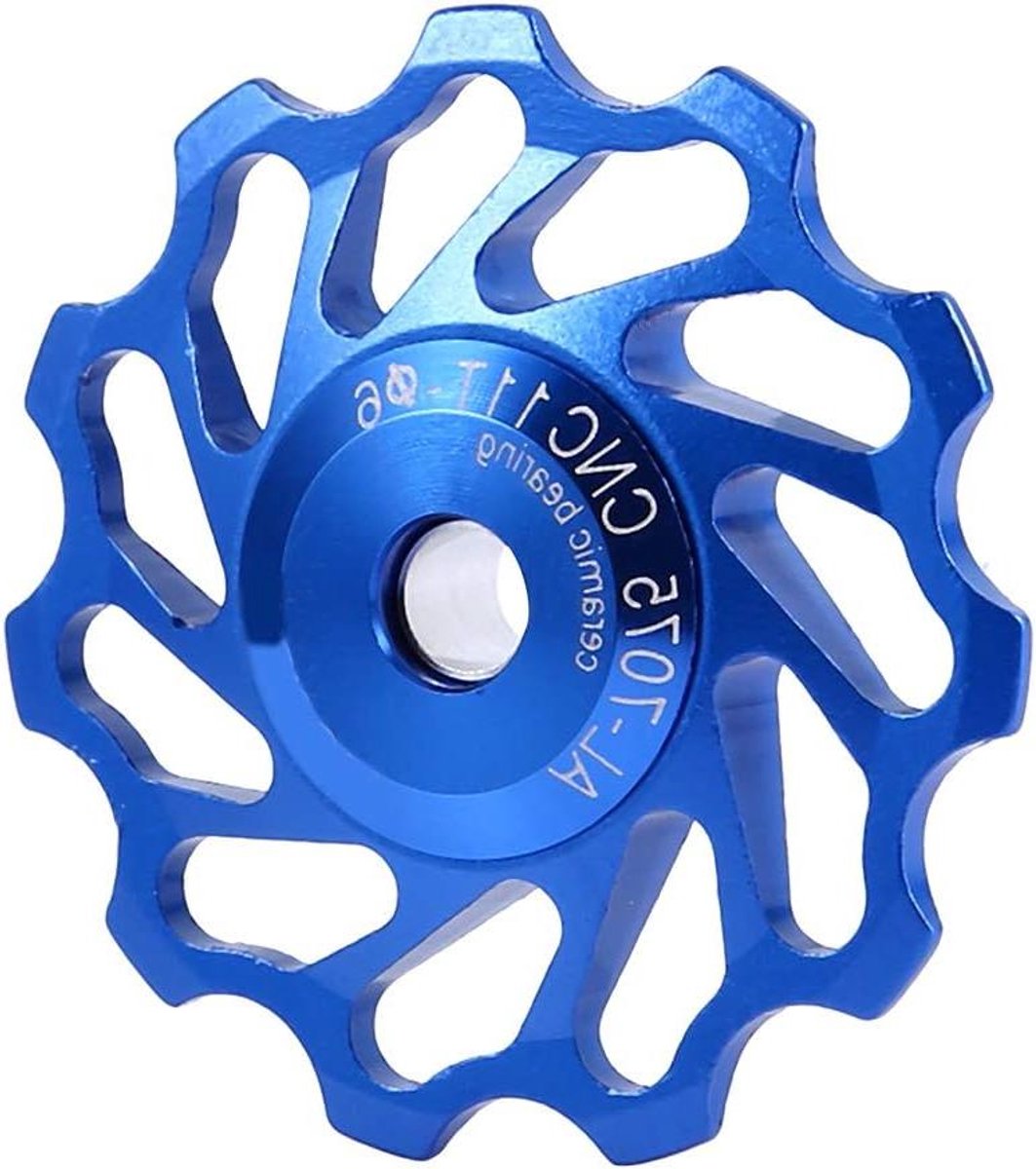 Allecto Plus - Keramische Bearing Jockey Wheel voor MTB-fiets (2 stuks) met Aluminiumlegering Schakelsysteem
