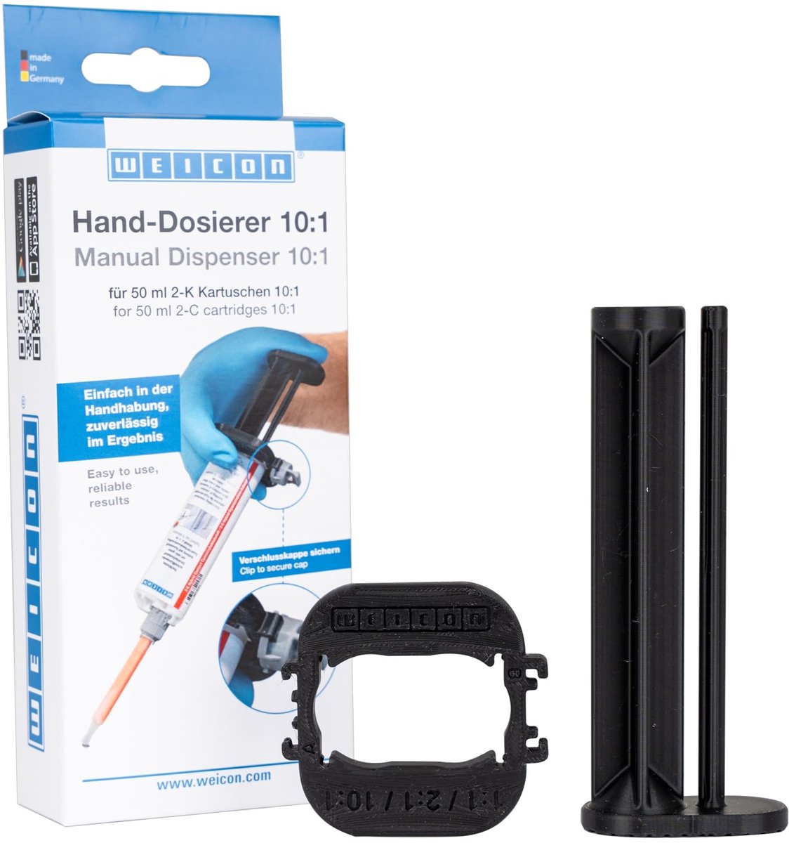 WEICON Handdoseerapparaat – Voor Easy-Mix 45-50 ml Cartridges