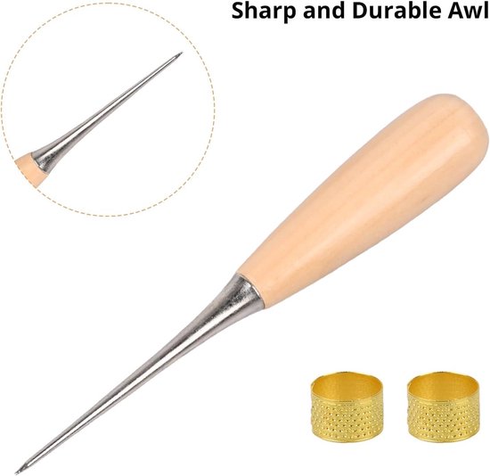 Stiksels Naaien Priem Leer Repareren Naaien Priem Leer Craft Hand Stiksels Tool Speedy Stitcher voor Lederen Zeil Canvass Reparatie DIY