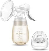Youha Handkolf - Borstkolf zonder stroom - Compact - Snel moedermelk afkolven - Handmatige Borstkolf - Anit-Backflow systeem