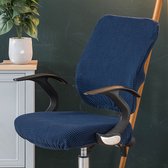 Gaming stoelhoezen, 4 stuks, bureaustoelhoezen, gamingstoelhoezen, met ritssluiting, geschikt voor gamingstoelen, computerstoelen, draaistoelen ( zwart