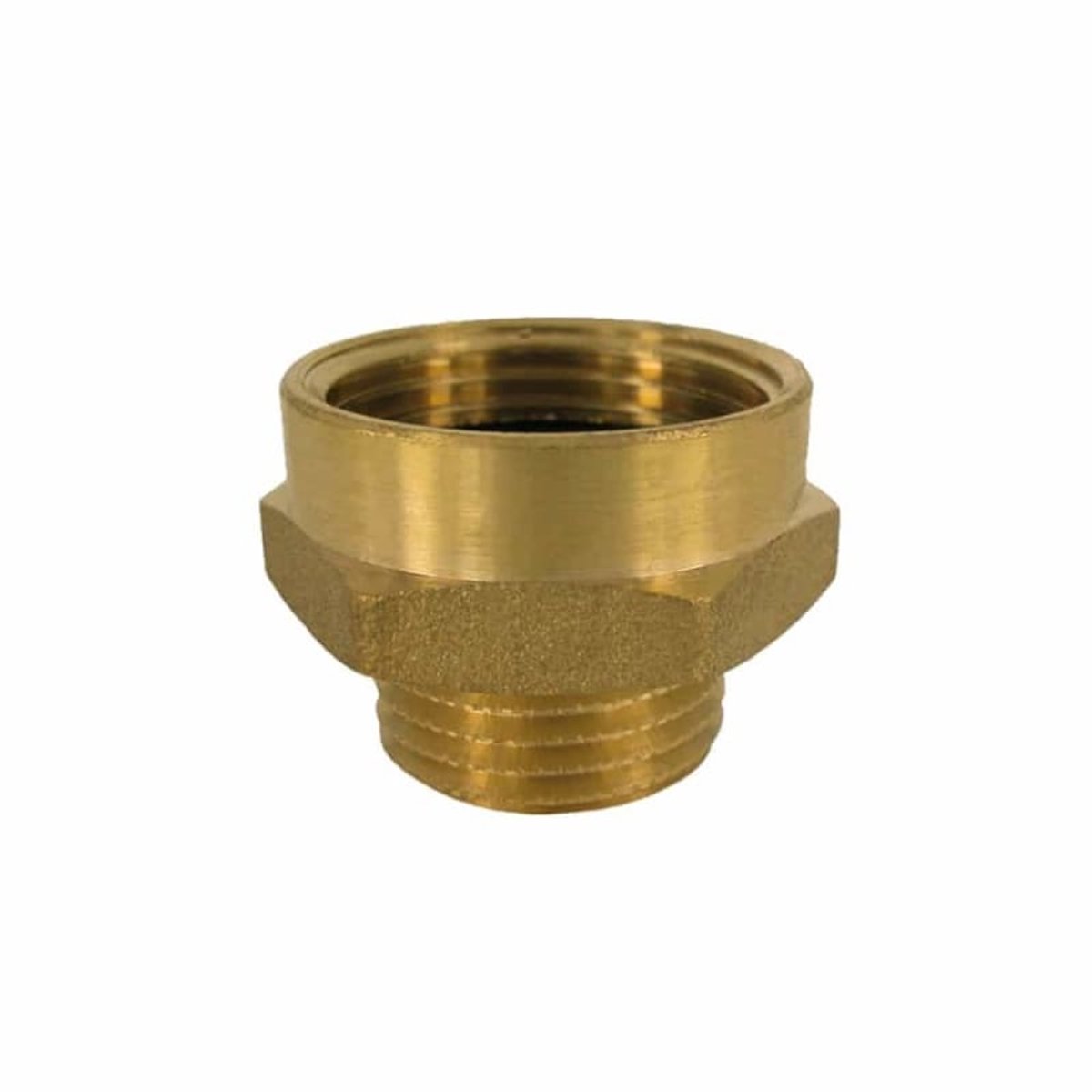 Messing Dubbele Nippel 1" x 1/2" - Verbind Uw Leidingen Veilig