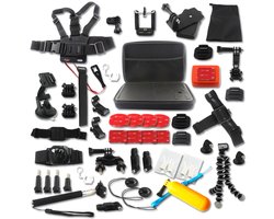 Accessoireset voor GoPro Hero - 50 onderdelen