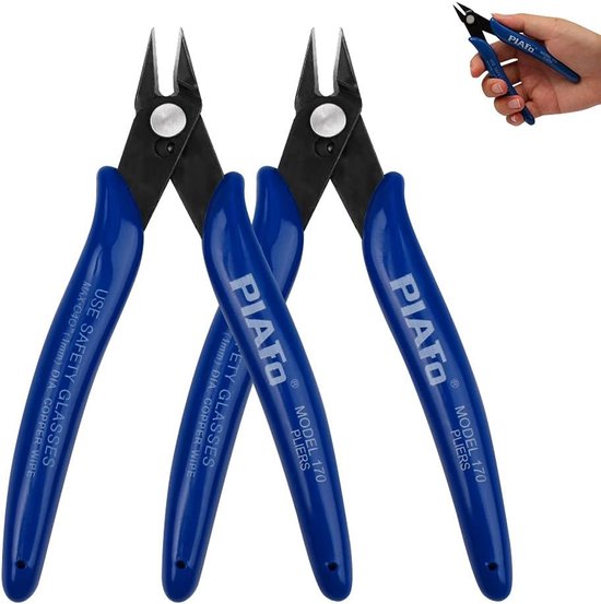 Foto: 2pcs wire cutters precision side cutters small flush cutters mini wire snips cable cutters electric cutting pliers non slip handle cable ties coil making diy craft jewelry home