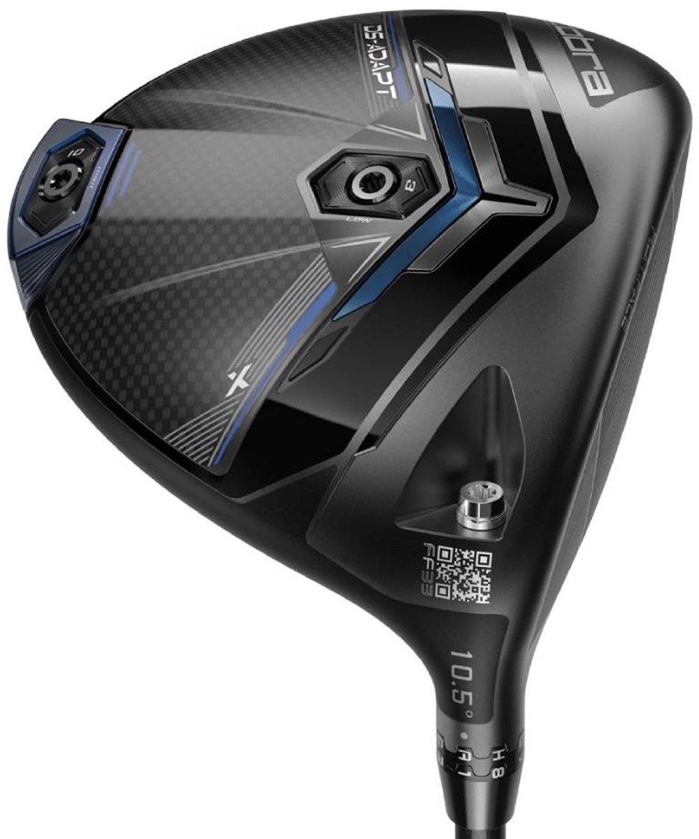 Cobra DarkSpeed Adapt X Driver 2025 | | Stiff | 9° Loft (instelbaar van 7° tot 11°) |
