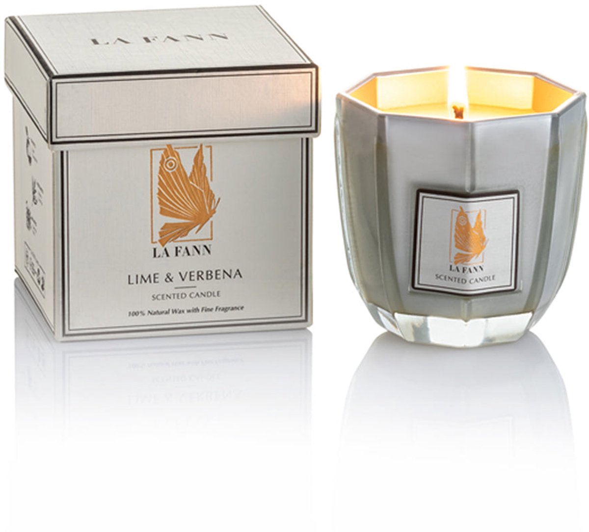 La Fann - Lime & Verbena Scented Candle 200 g