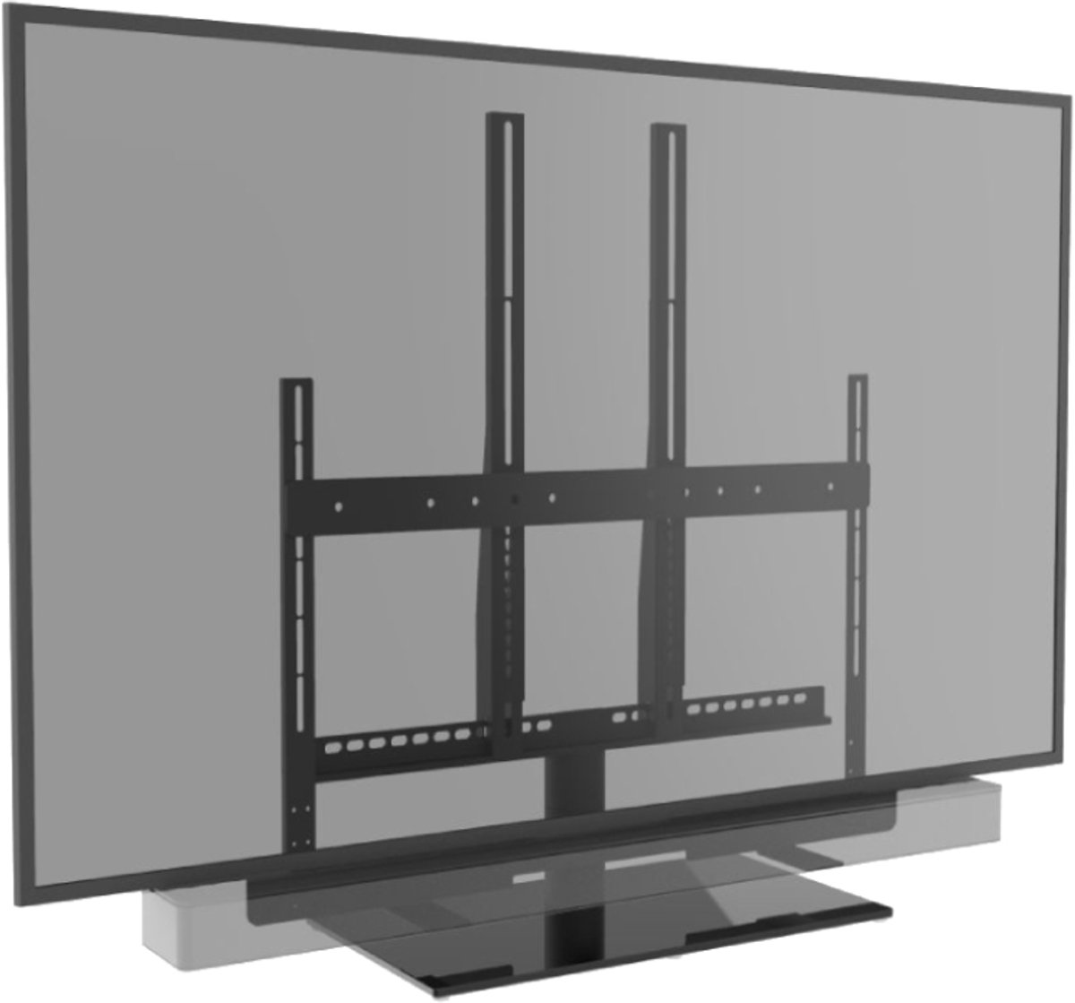 Cavus Draaibare Tv voet geschikt voor Bose Soundbar 700 / SoundTouch 300 & televisie - max 30kg – foto 2