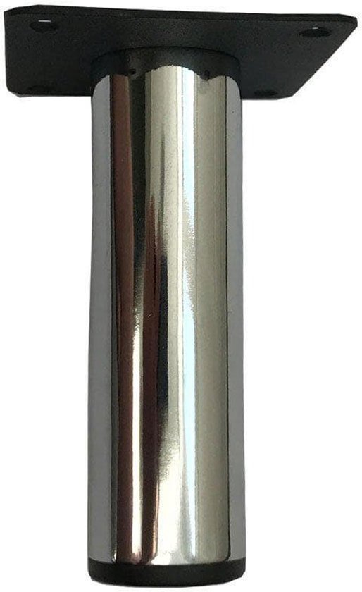 Meubelpoot 155mm aluminium gepolijst | Webshop