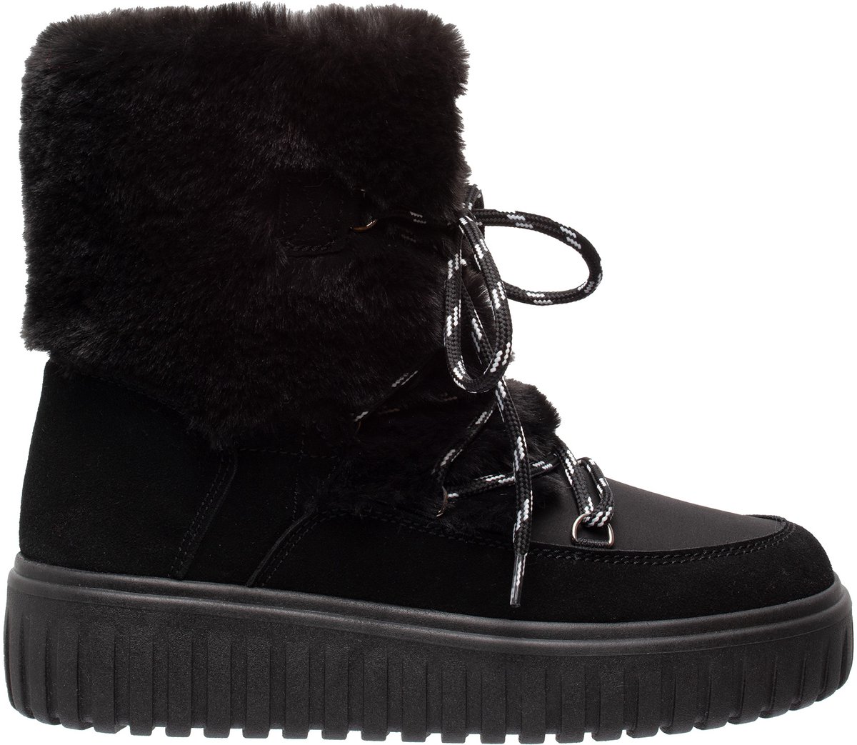 Antarctica 5869N Snowboots Dames Nero Zwart