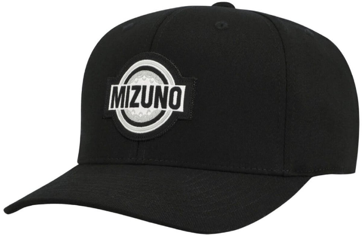 Mizuno Patch Snapback Golfcap - Zwart