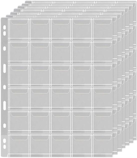 QOXEZY Muntenhouder capsules, 100/200 stuks 24 mm ronde plastic munthouder case, voor verzamelaars muntencollectie, doorzichtige munthouder vitrine (100 stuks