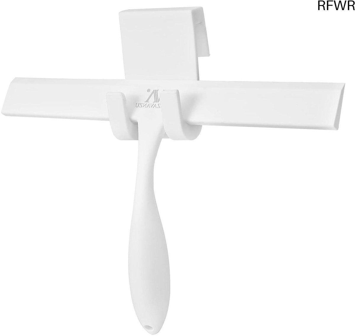 RFWR® Douchewisser voor Ge glazen Deuren en Spiegels - Antislip Siliconen Rakel 28 cm