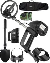 ODESSEY Metaaldetector - Starterset - Kind - Volwassen - Professioneel - Explorer - Zwart