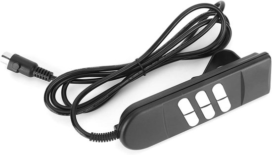 Télécommande Pour Fauteuil Inclinable Électrique 2 Boutons - Contrôleur Manuel ABS 5 Broches Compatible Avec La Plupart Des Fauteuils Et Fauteuils Élévateurs Commutateur ABS Câble 2m