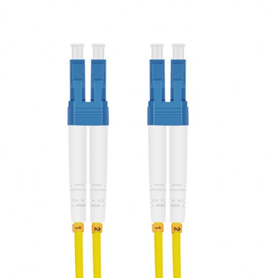 LWL Kabel OS1 9/125 LC/LC Duplex LSZH gelb 5m LWL Kabel OS1 9/125 LC/LC Duplex LSZH gelb 5m