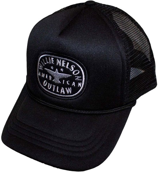 Willie Nelson - Outlaw Trucker pet - Zwart
