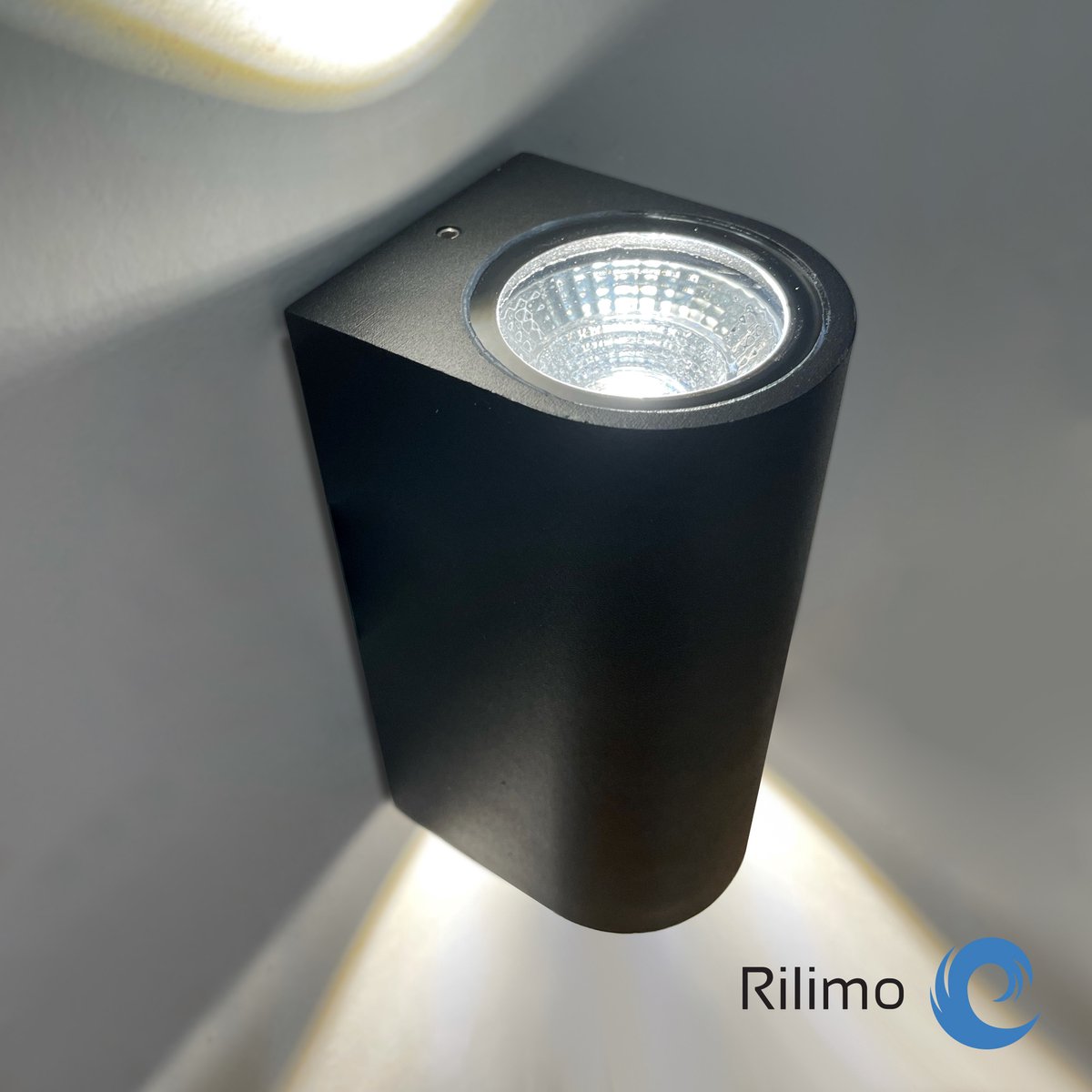 Buitenlamp Wandlamp Binnen En Buiten Buitenverlichting - Muurlamp Wandlamp Zwart Industrieel Wandspot - Rond