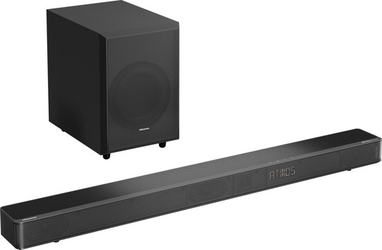 Hisense AX3120G soundbar luidspreker Zwart 3.1.2 kanalen 360 W van Merkloos — afbeelding 4