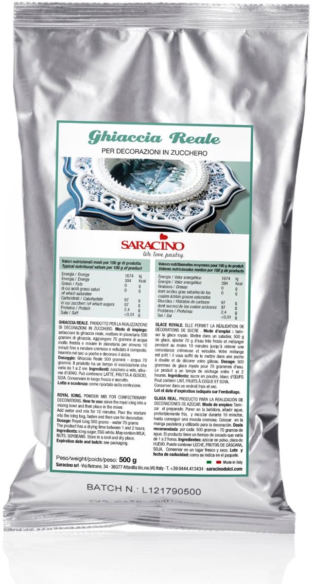 Saracino Royal Icing Mix 500g