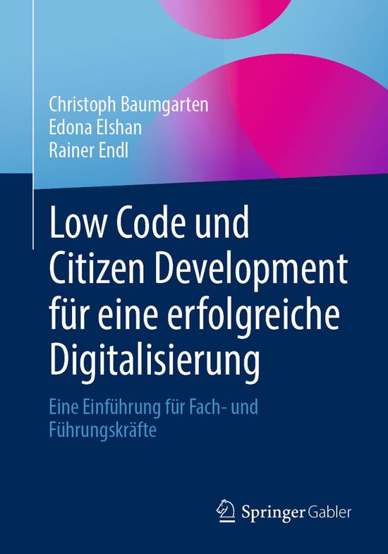 Business and Economics (German Language) - Low Code und Citi ... - cover