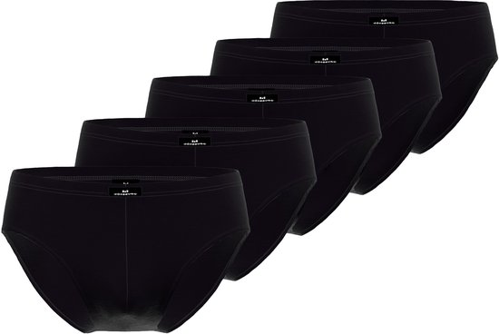 Slip homme Gotzburg (pack de 5) - noir - Taille: XXL