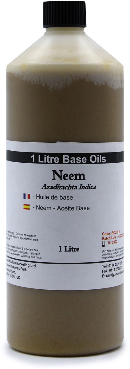 Neemolie - 1 liter