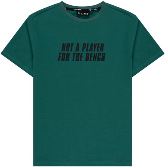 T-shirt d'été Touzani pour garçon - vert, oversize - Goromo trick