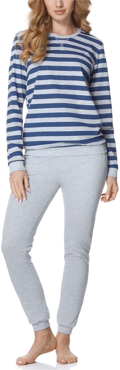Merry Style – Dames Pyjama – Blauw – XXL - MS-MS10-107-PJ
