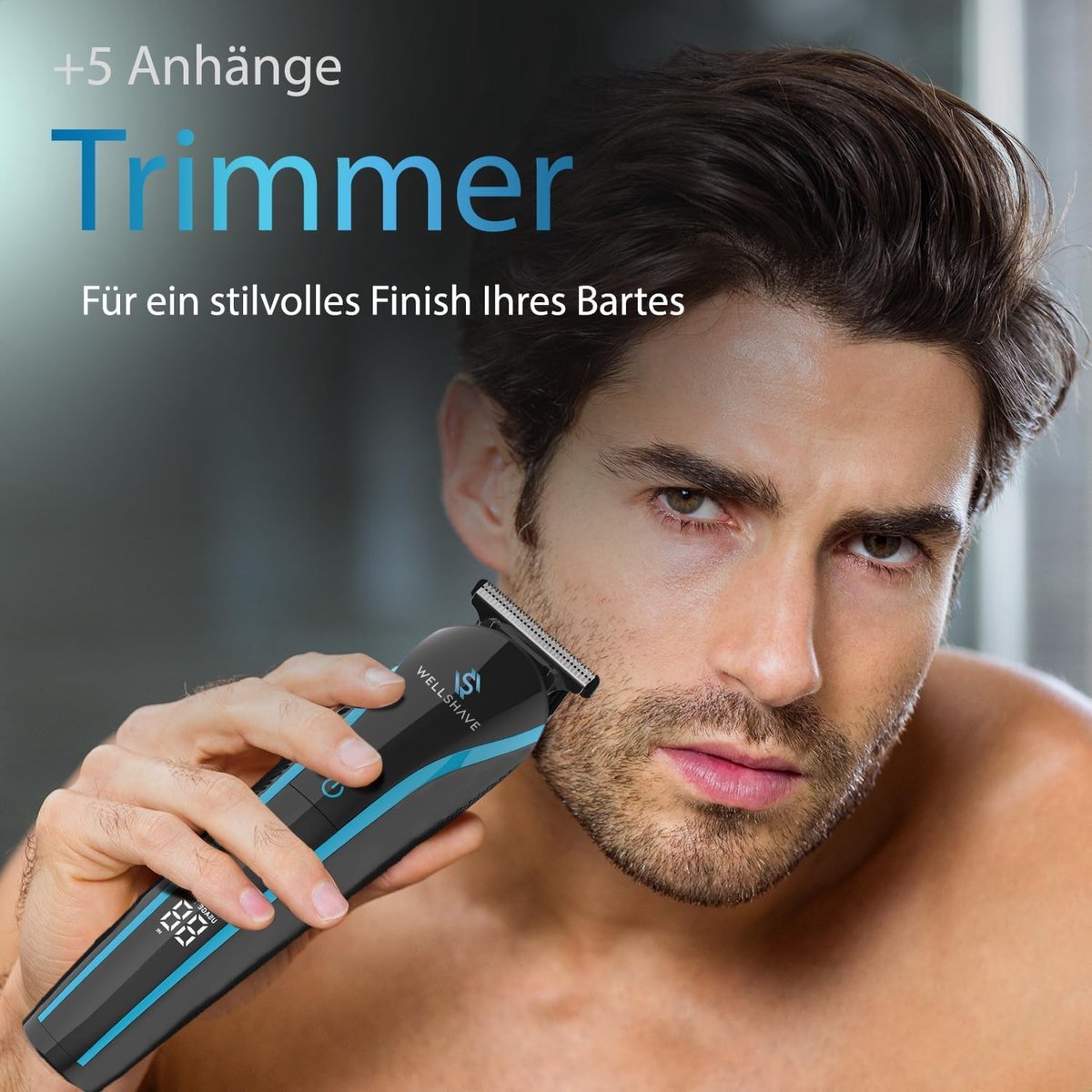 MKSS Bodygroomer Scheerapparaat voor Mannen - Zwart - afbeelding 3