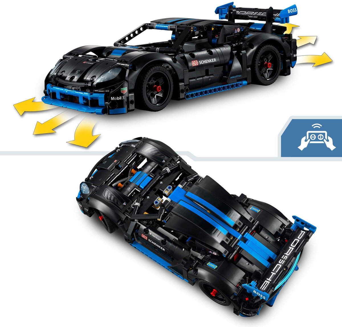 LEGO Technic Porsche GT4 e-Performance racewagen 42176 — afbeelding 13