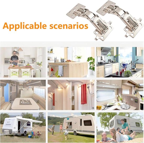 Stacaravan deur scharnier - Muha stacaravan - Ruim aanbod stacaravans