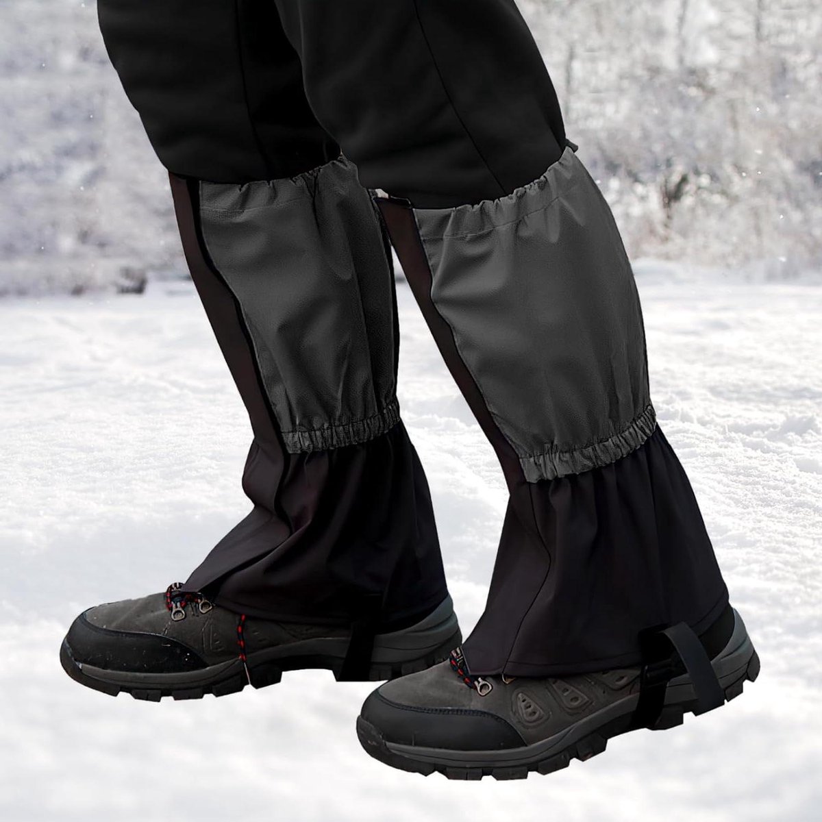 Allecto Plus - Waterdichte slobkousen voor heren en dames - Beenkappen voor sneeuwschoenwandelen en meer - Ideale bescherming tijdens wandelen, klimmen, jagen en skiën