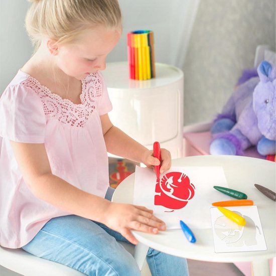 Stencils van strand - Creatief met zand - Knutselen met kinderen