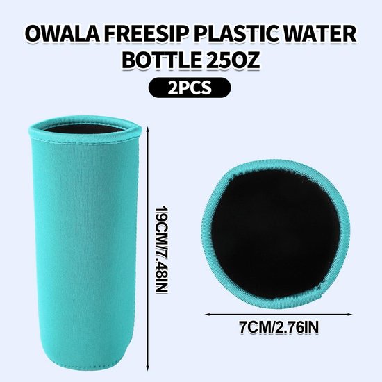 4 Stuks Strikstickers Voor Owala Waterfles - Decoratieve Glazen Bekers Stickers - Blauw, Roze, Paars, Zwart