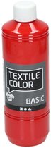 Couleur textile, 500 ml, rouge