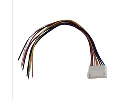 XH2.54 8-Pin Male Kabel – 15cm – Éénzijdige Stekker
