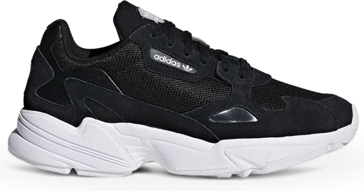 adidas Falcon Dames Sneakers - Core Black/Core Black/Ftwr White - Maat 37  1/3 | bol.com