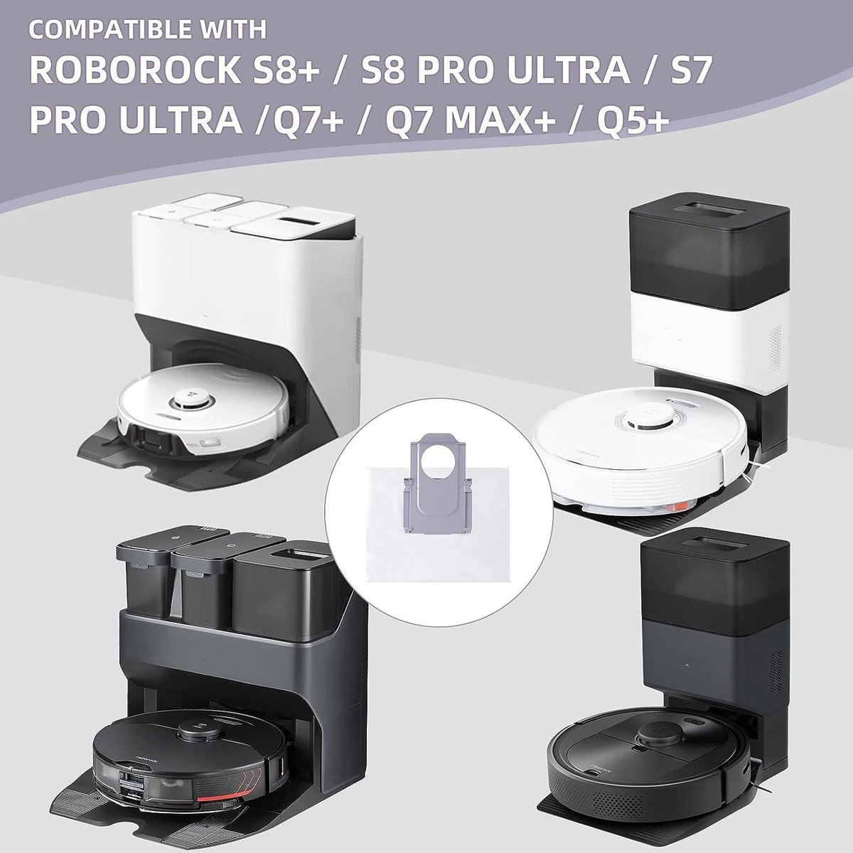 Roborock Q10 S5 / Q10 VF / Q10V Robot Hút Bụi Phụ Kiện Bàn Chải Bên