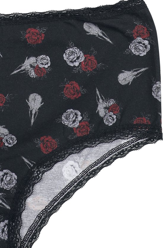 Black Premium By EMP Zwart/rood Spijkerjack Met Afneembare Capuchon Vrouwen M 1260398467